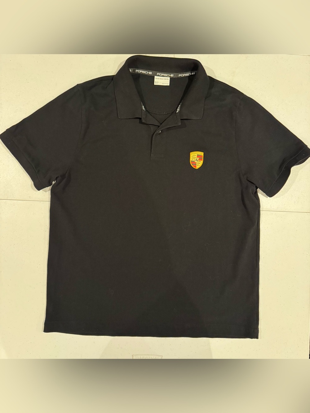 Porsche Drivers Selection polo shirt size XL golf shirt